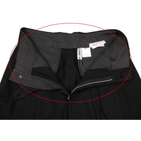 COMME des GARCONS コムデギャルソンCOMME シルクタックワイド COMME des GARCONS コムデギャルソンCOMME シルクタックワイド