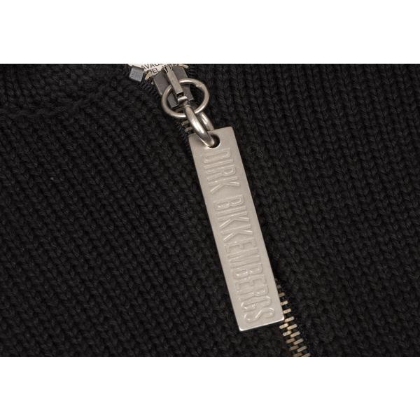 ダークビッケンバーグDirk Bikkembergs ラメジップアップニット ダークビッケンバーグDirk Bikkembergs ラメジップアップニット