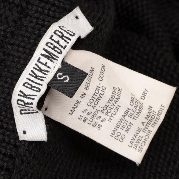 ダークビッケンバーグDirk Bikkembergs ラメジップアップニット ダークビッケンバーグDirk Bikkembergs ラメジップアップニット