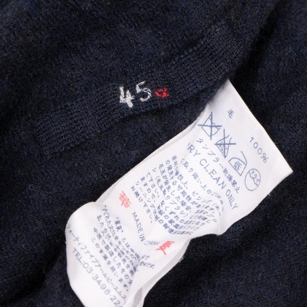 45rpm ニットパンツ 45R 45rpm ウールニットパンツ 紺2 【レディース】 : プレイフル