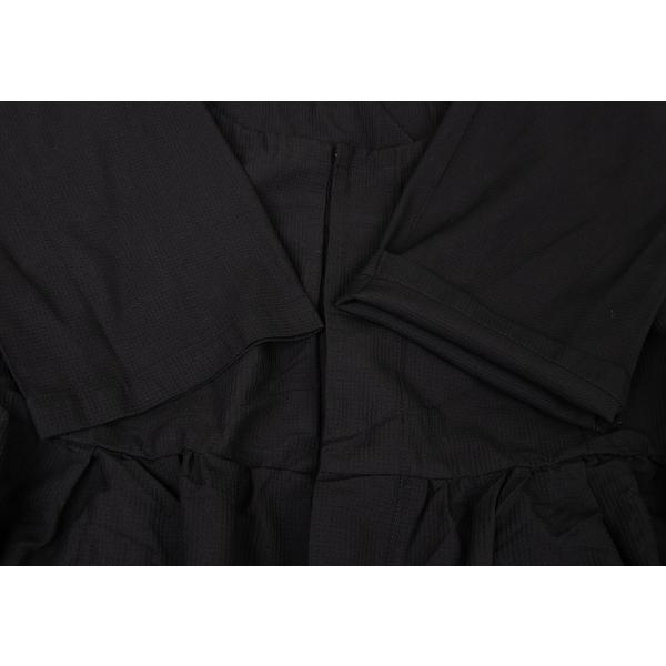 最終値下げ　ブラックコムデギャルソン　今期　ワンピース COMME des GARCONS コムコム コムデギャルソンCOMME ポリ