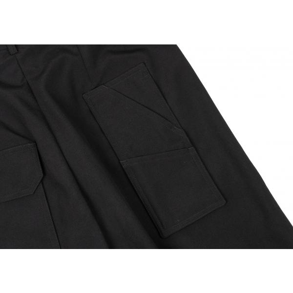 コムデギャルソン　スカートパンツ　黒 COMME des GARCONS コムコム コムデギャルソンCOMME ウール