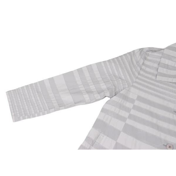 美品　イッセイミヤケ　プリーツ　ショートコート　ジャケット　シルバー　グレー　2 美品 イッセイミヤケ プリーツ ショートコート ジャケット