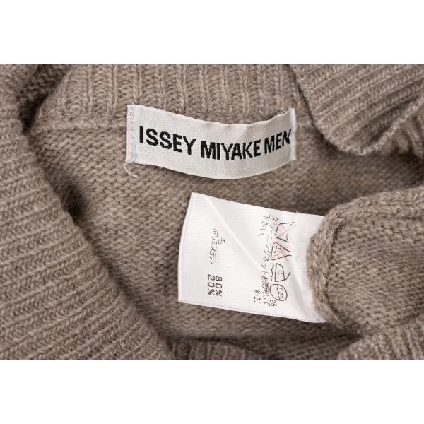 ISSEY MIYAKE イッセイミヤケ メンISSEY MEN ウールポリ ISSEY MIYAKE イッセイミヤケ メンISSEY MEN ウールポリ