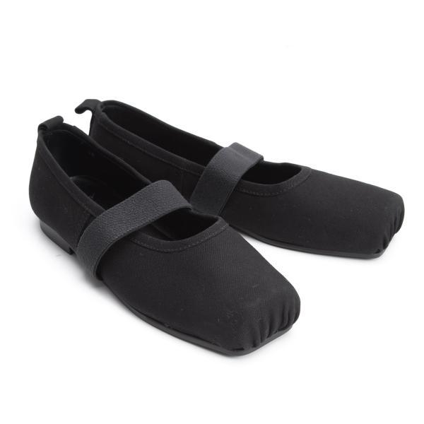 COMME des GARÇONS ブラックバレエシューズ風 COMME des GARÇONS ブラックバレエシューズ風