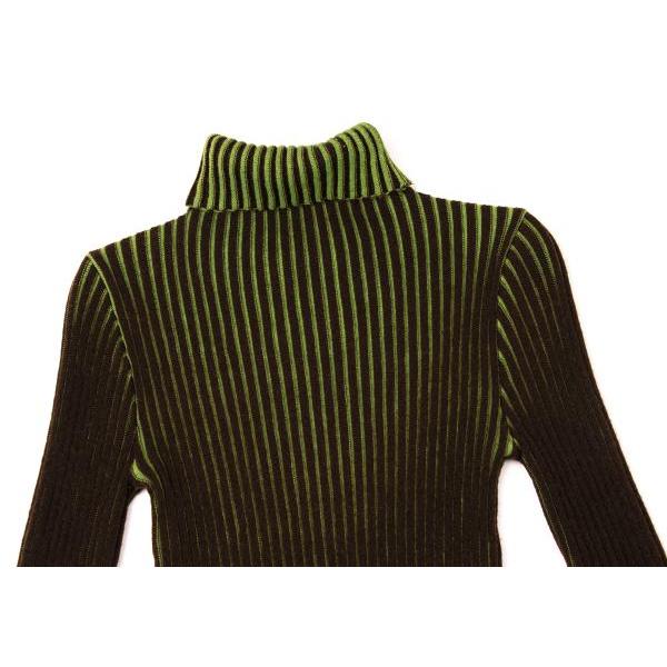 ジャンポールゴルチエ ファムJean Paul GAULTIER FEMME バイカラーリブ 