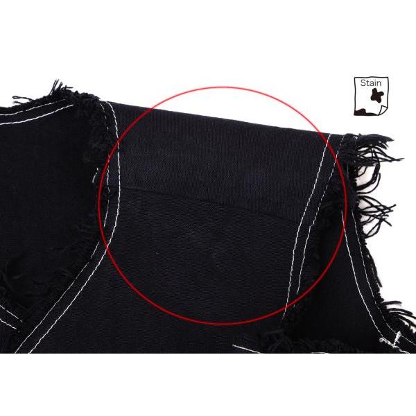 COMME des GARCONS コムデギャルソンCOMME 製品染め変形フリンジ