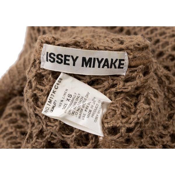 ISSEY MIYAKE イッセイミヤケISSEY 透かし編みジップアップ ISSEY MIYAKE イッセイミヤケISSEY 透かし編みジップアップ