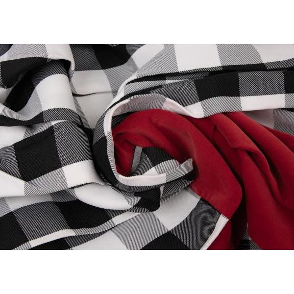 ★コムデギャルソン　ギンガムチェックスカート Black Comme Des Garçons ギンガムチェック スカート | ブラック