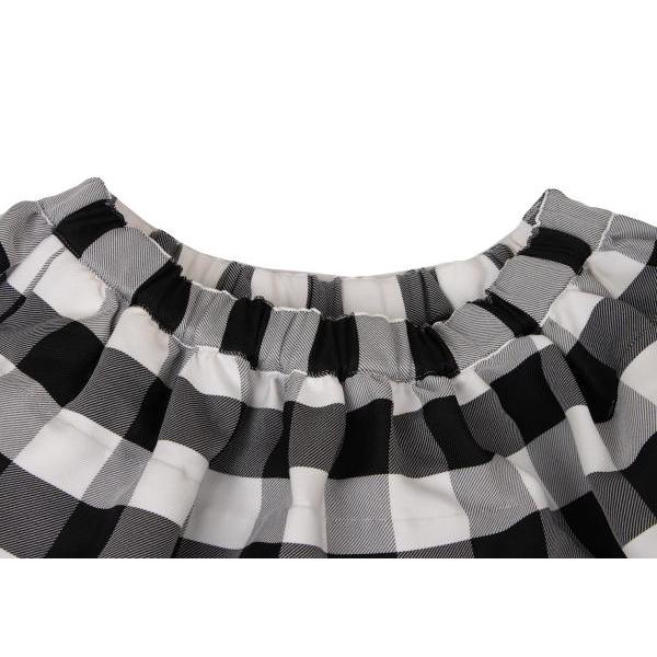 COMME des GARCONS コムデギャルソンCOMME ギンガムチェックティアード 