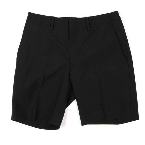 COMME des GARCONS◇ショートパンツ/S/ウール/NVY/GN-P014 JUNYA