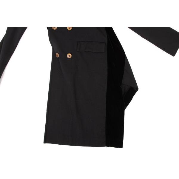COMME des GARCONS コムデギャルソンCOMME ベロア切替 COMME des GARCONS コムデギャルソンCOMME ベロア切替