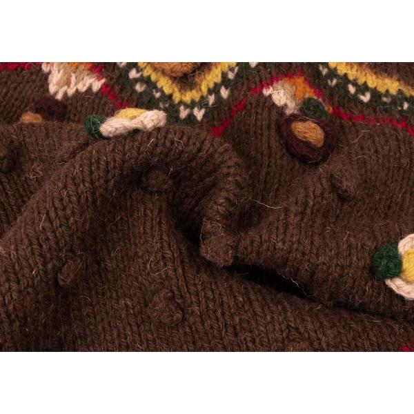 PINK HOUSE ピンクハウスPINK フラワーコサージュ装飾ウール