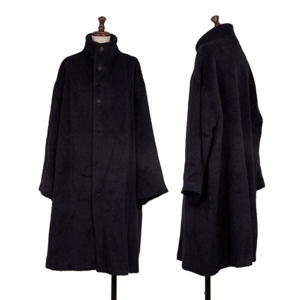 極美品✨ヨーガンレール ロングシャギーコート アンゴラ アルパカ ウール ヨーガンレール（JURGEN LEHL） ウールアルパカシャギーハイネック