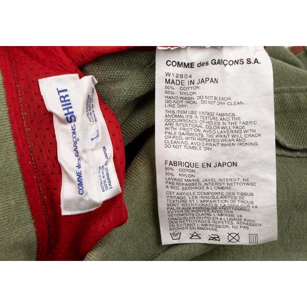 COMME DES GARCONS HOMME ポロシャツ インサイドアウト COMME DES GARCONS HOMME ポロシャツ インサイドアウト