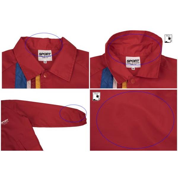 COMME des GARCONS HOMME PLUS SPORT カラーライン切替ラグランコーチ 