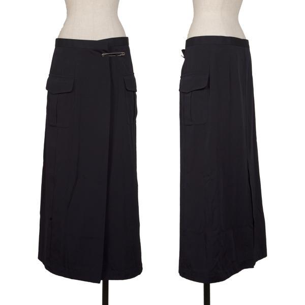 コムデギャルソンラップスカート