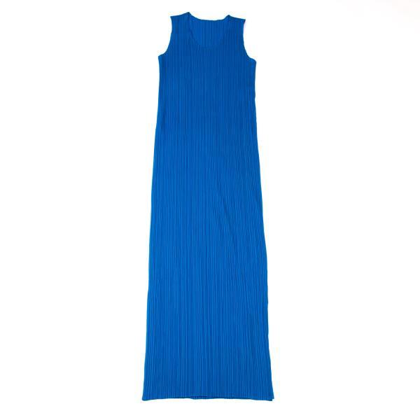 PLEATS PLEASE ワンピース　ノースリーブ　柄 PLEATS PLEASE ISSEY MIYAKE◇ノースリーブワンピース/2