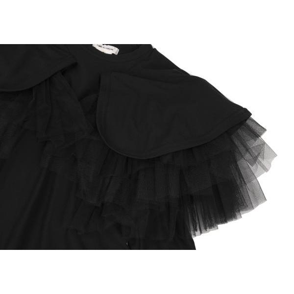 COMME des GARCONS（コムデギャルソン） チュール貼り付けデザイン