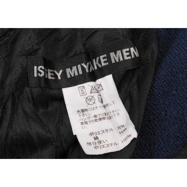 ISSEY MIYAKE イッセイミヤケ メンISSEY MEN ポリコットン絞り ISSEY MIYAKE イッセイミヤケ メンISSEY MEN ポリコットン絞り
