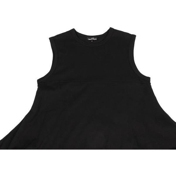 tricot COMME des GARCONS コムデギャルソン 黒 ノースリ トリココムデギャルソンtricot COMME des GARCONS コットン