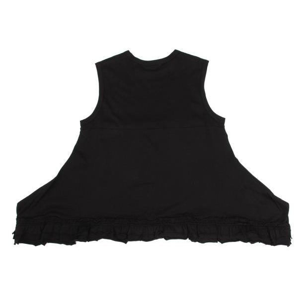 tricot COMME des GARCONS コムデギャルソン 黒 ノースリ トリココムデギャルソンtricot COMME des GARCONS コットン