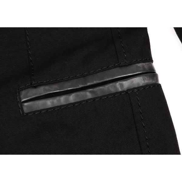 97AW ISSEY MIYAKE イッセイミヤケ レザーパイピング ジャケット ISSEY MIYAKE イッセイミヤケ メンISSEY MEN レザーパイピング