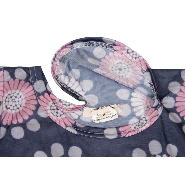 COMME des GARCONS コムデギャルソンCOMME ポリ総柄変形タンク