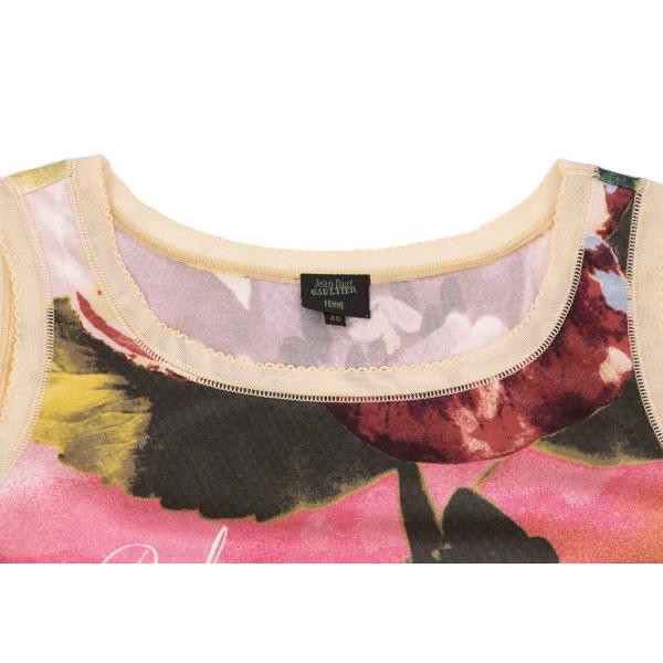 ジャンポールゴルチェ ／メッシュニット ノースリーブ ジャン