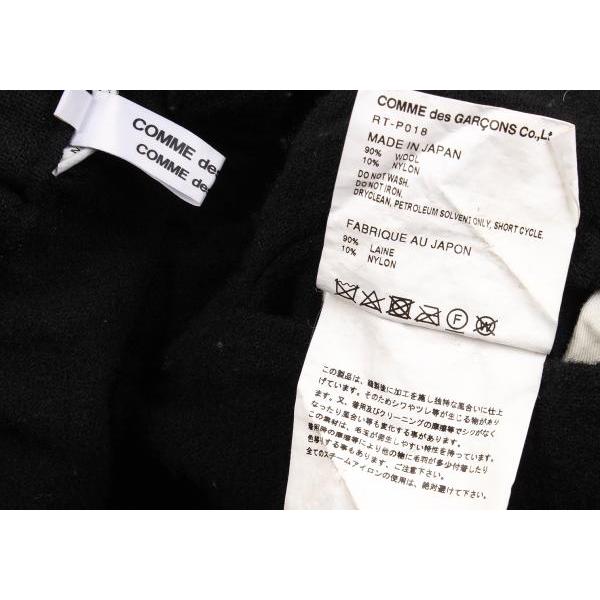 COMME des GARCONS コムコム コムデギャルソンCOMME ウール縮絨 COMME des GARCONS コムコム コムデギャルソンCOMME ウール縮絨