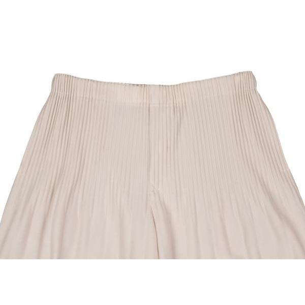 美品 HOMME PLISSE ISSEY MIYAKE 消しプリーツパンツ3 ISSEY MIYAKE オムプリッセ イッセイ ミヤケHOMME PLISSE 消し