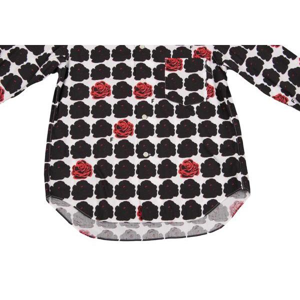 ブラックコムデギャルソン　丸襟シャツ　ブラック　XS 中古・古着通販】BLACK COMME des GARCONS (コムデギャルソン