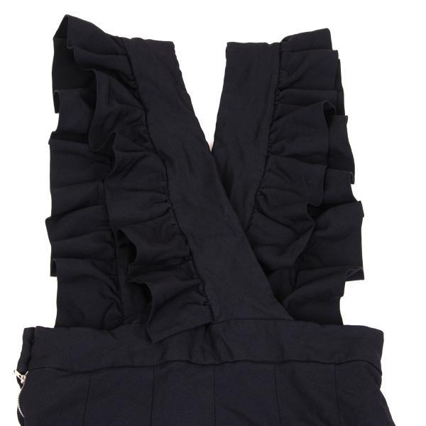 コムデギャルソンコムデギャルソン ブラックフリルラップスカート COMME des GARCONS コムデギャルソンコムデギャルソン 23AW