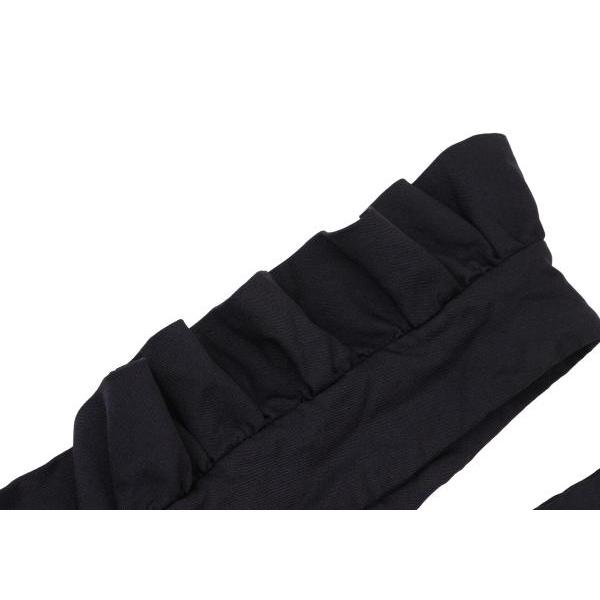 コムデギャルソンコムデギャルソン フリルラップスカート　濃紺 コムデギャルソンコムデギャルソン フリルラップスカート 濃紺