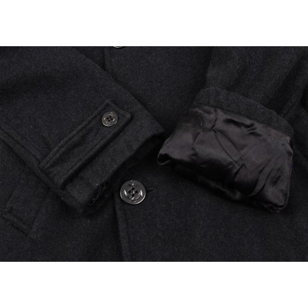 COMME des GARCONS HOMME ウールピーコート　黒　Sサイズ COMME des GARCONS HOMME ウールピーコート 黒 Sサイズ COMME