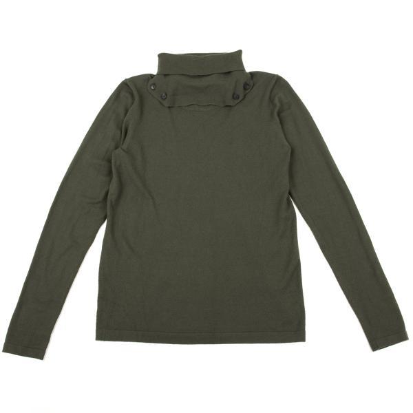 HELMUT LANG ヘルムートラングHELMUT ナイロン混着脱タートルネック