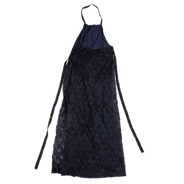 コムデギャルソン 希少フリル　エプロンワンピース エプロンドレス　 S 黒　レア コムデギャルソン 希少フリル エプロンワンピース エプロン