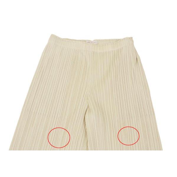 PLEATS PLEASE（プリーツ プリーズ） プリーツパンツ ライトベージュ1