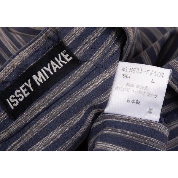 ISSEY MIYAKE イッセイミヤケ メンISSEY MEN コットンストライプ