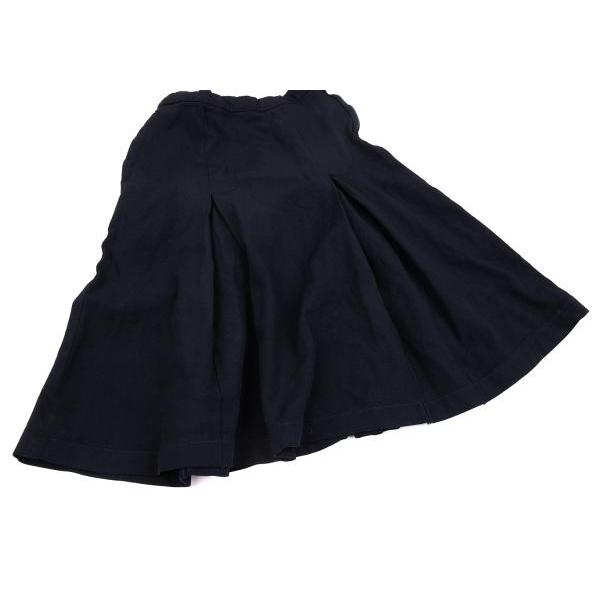 コムデギャルソンコムデギャルソン　コムコム　プリーツスカート　ネイビー　S COMME des GARCONS コムコム コムデギャルソンCOMME エステル