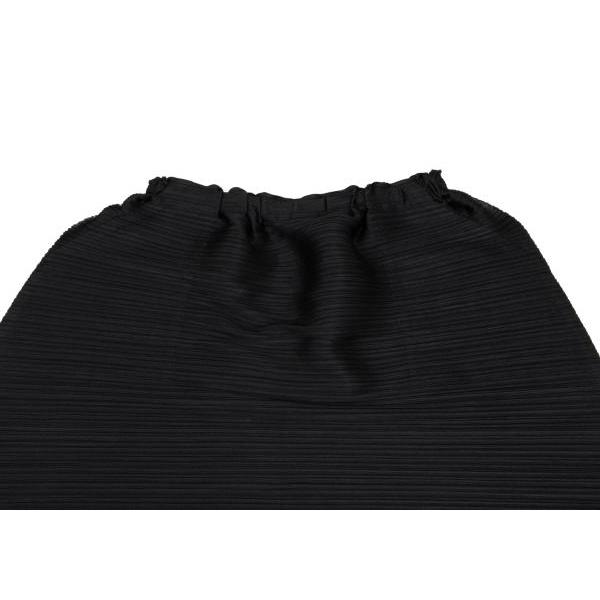 PLEATS PLEASE サルエルパンツ ダーク　黒サイズ5 PLEATS PLEASE プリーツプリーズPLEATS 横プリーツサルエル