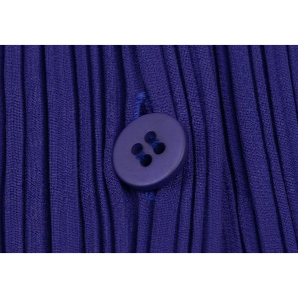 希少　イッセイミヤケ　FÊTE プリーツ　長袖　ブルー系　ジャケット　M 希少 イッセイミヤケ FÊTE プリーツ 長袖 ブルー系 ジャケット M