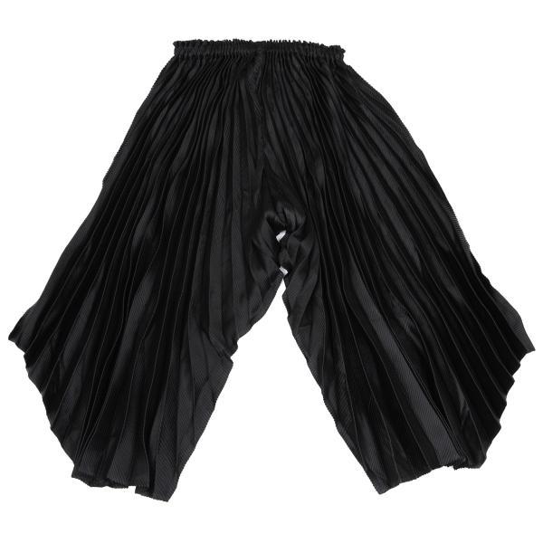 ISSEY MIYAKE イッセイミヤケISSEY ダブルプリーツ変形ワイド
