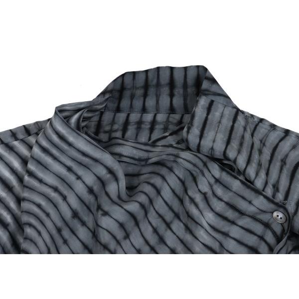 HaaT ハートイッセイミヤケ シルク ブラウス シワ加工 HaaT ハートイッセイミヤケ シルク ブラウス シワ加工 HaaT