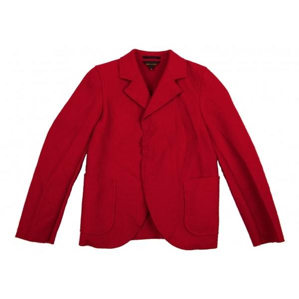 コムデギャルソンCOMME des GARCONS ウールフェルトスナップボタン 