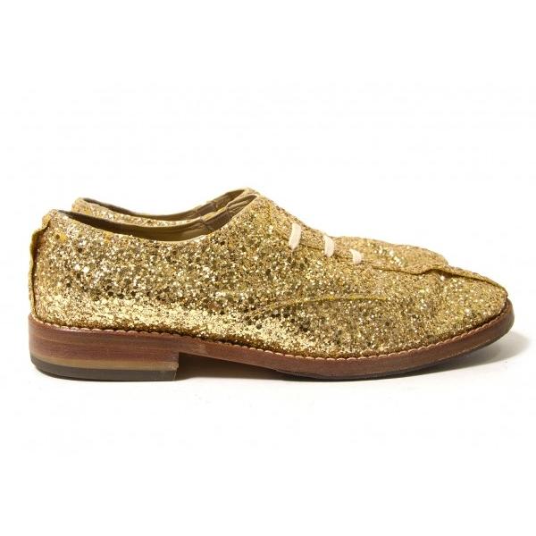 トリコ コムデギャルソン グリッター シューズ