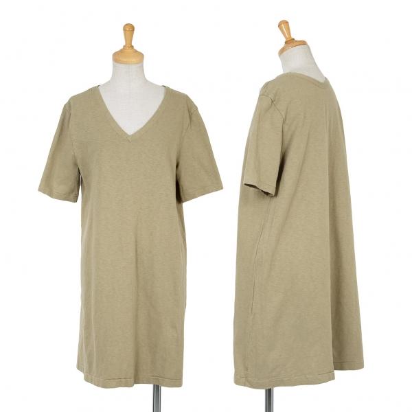 本日超得 45rpm コットンvネックワンピース 淡カーキ3 レディース K プレイフル Yahoo ショッピング店 通販 Yahoo ショッピング 気質アップ Www Clinicagastroservice Com Br