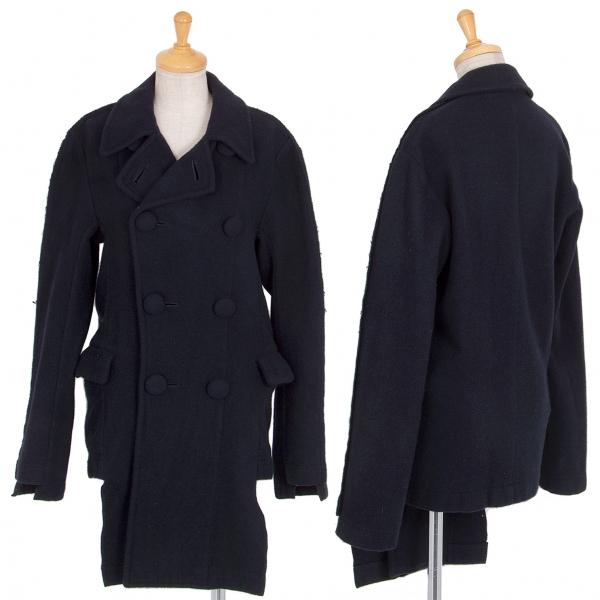 COMME des GARCONS コムコム コムデギャルソンCOMME 製品染めメルトン