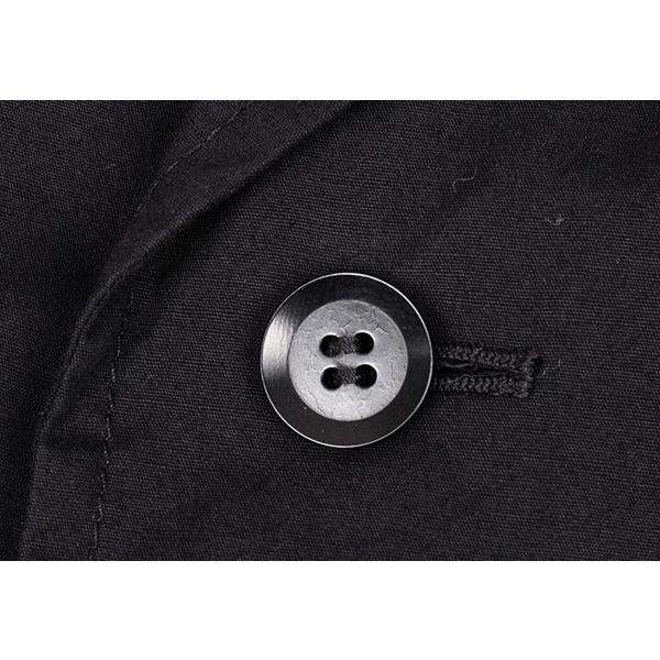 ワイズY's コットンブロード裾変形切替デザインジャケット 黒2 