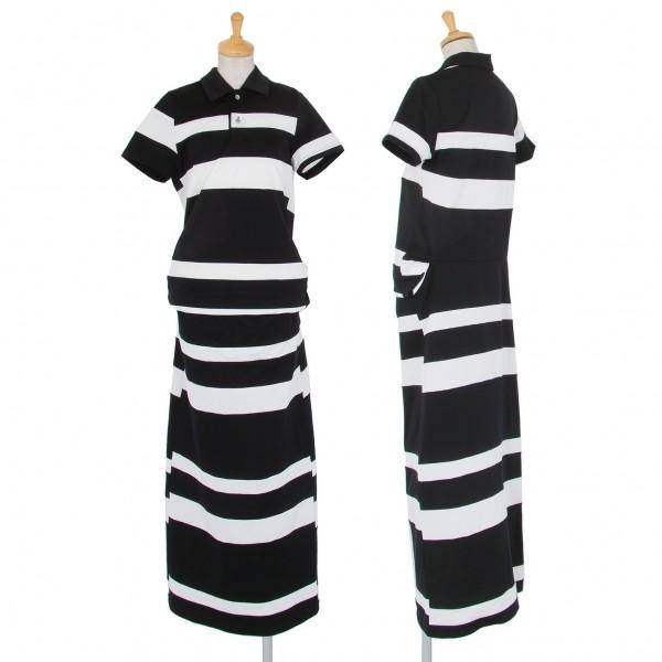 国内正規品 コムデギャルソンcomme Des Garcons ボーダー切替マキシ丈ポロシャツワンピース 黒白s位 レディース K 809 プレイフル Yahoo ショッピング店 通販 Yahoo ショッピング 21春夏新色 Www Yalaphone Com